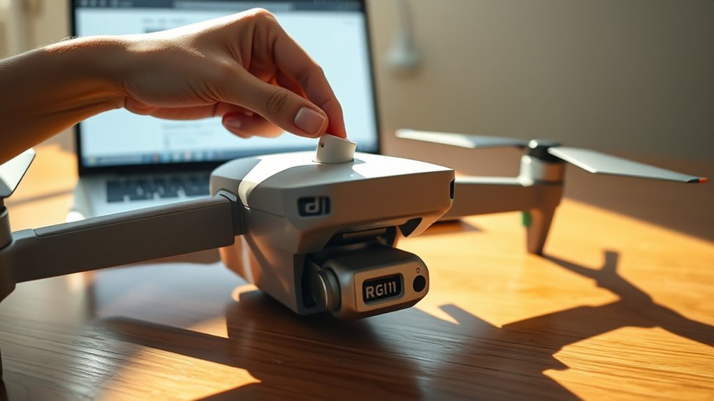 affix drone registration number