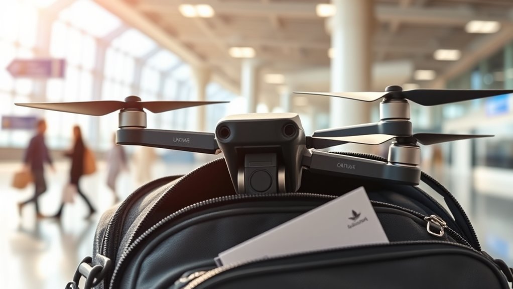 airline drone travel policies