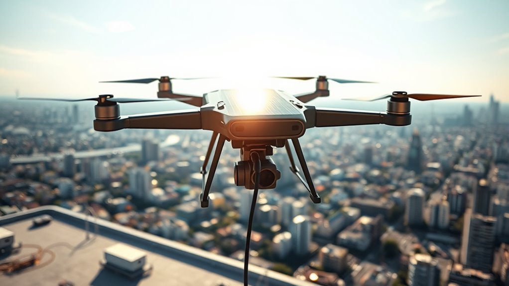 autonomous energy replenishment drone