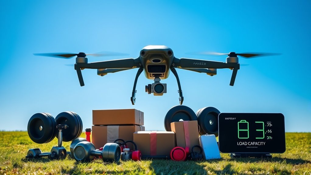 battery capacity influences drone performance