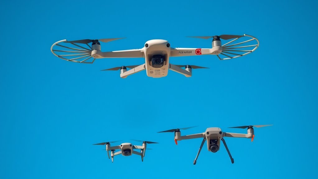 big drone size regulations