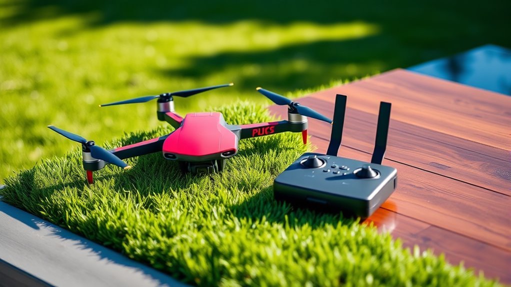 charge drone and remote