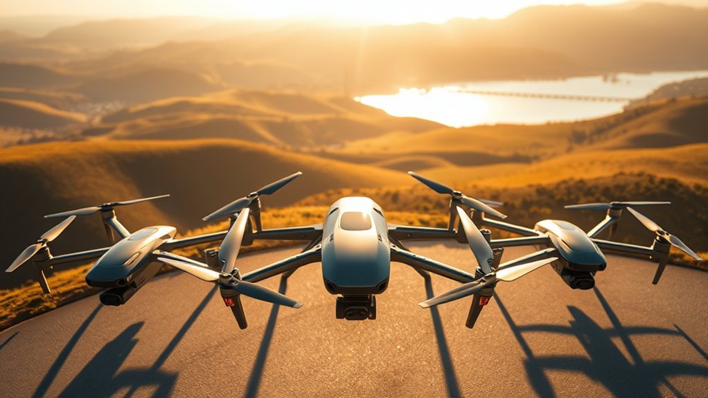 cinematic excellence in aerial photography