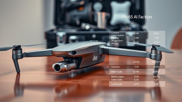 commercial drone pricing factors