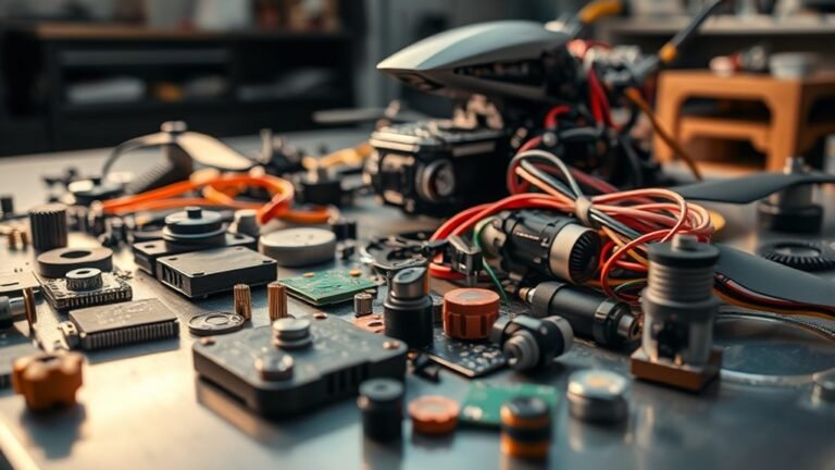 compatible drone parts list