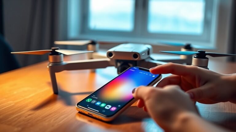 connect drone to phone