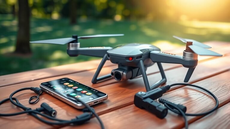 connecting drone to phone