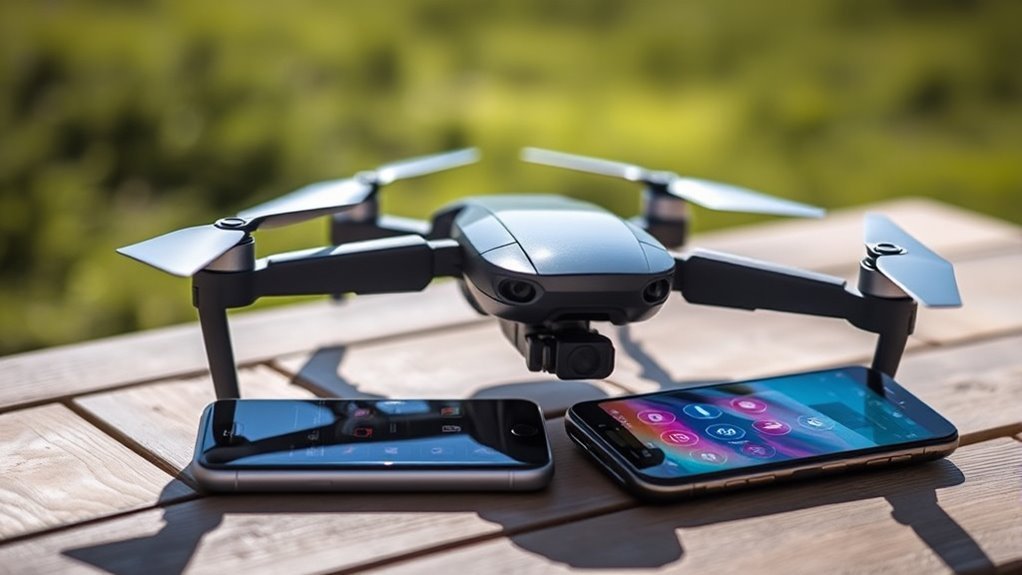 connecting snaptain s5c drone