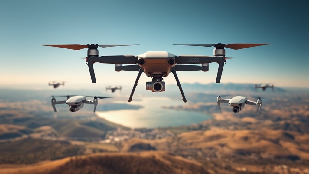 consumer drone range comparison