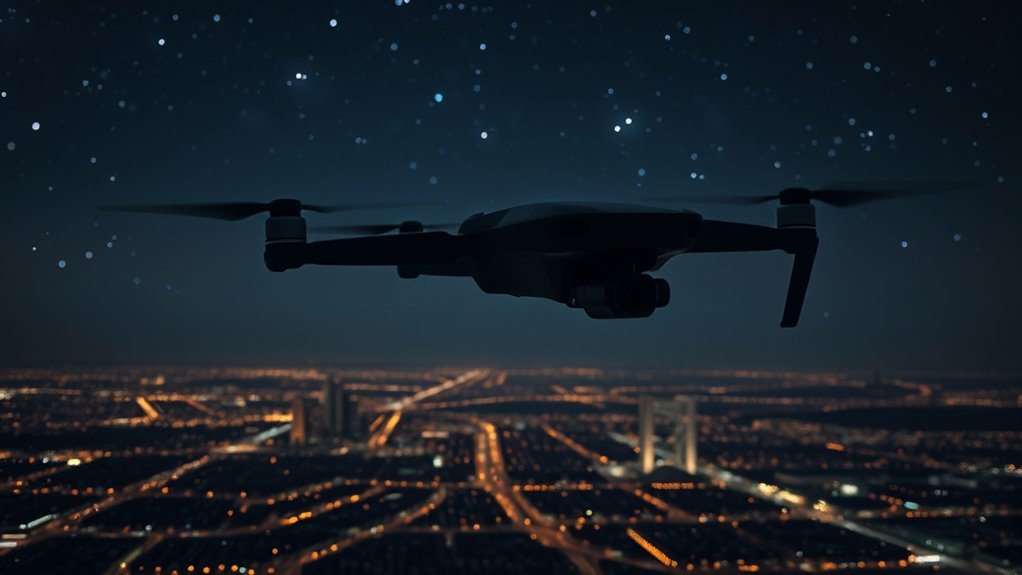 covert nighttime surveillance drones
