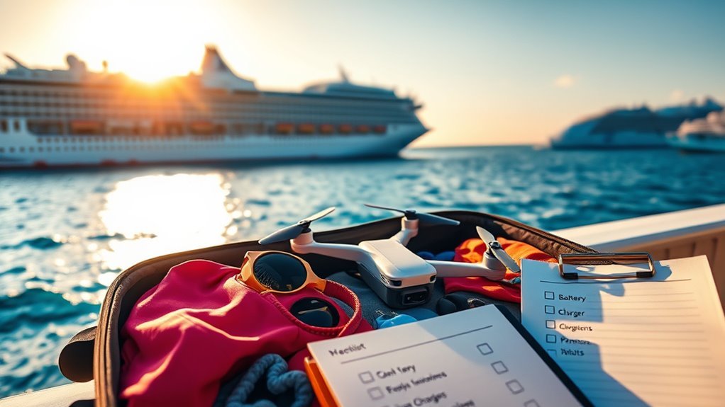 cruise line drone policies