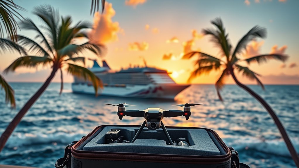 cruise line drone regulations