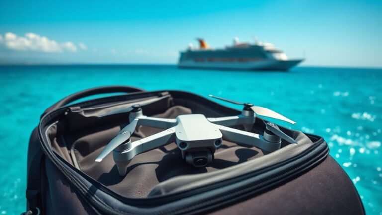 cruise ship drone guidelines