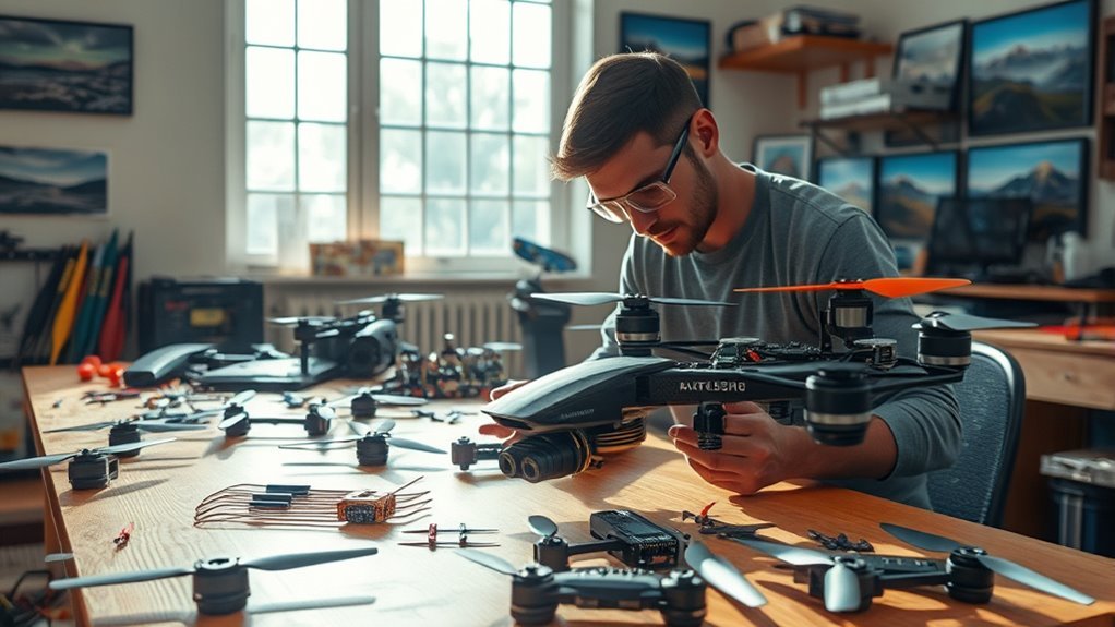 customizable 4k drone kit