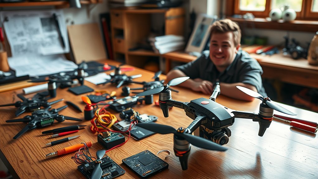 customizable performance drone experience
