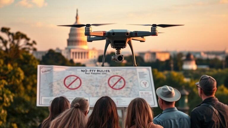 d c drone flight regulations