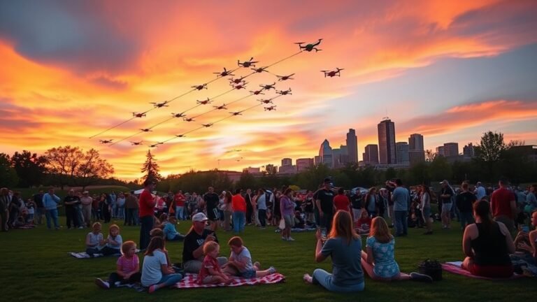 denver drone show viewing spots