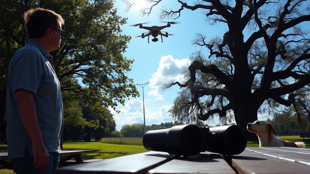 detecting nearby drones easily
