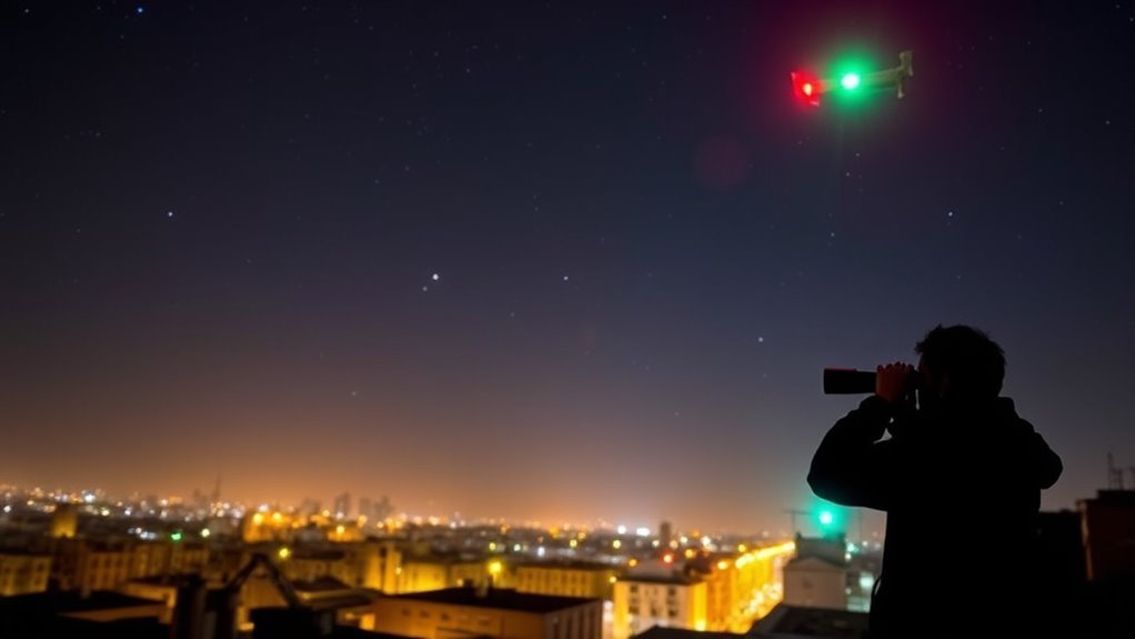 detecting nighttime police drones