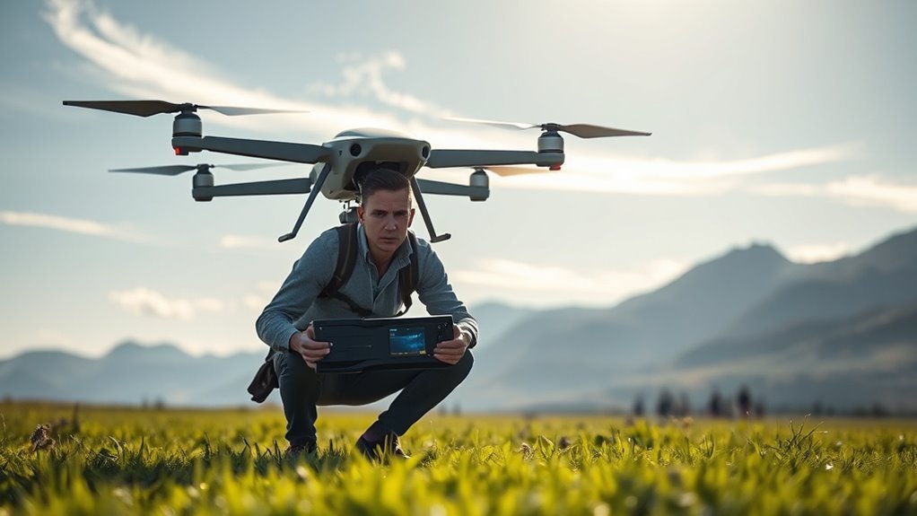 disabling drones with jamming