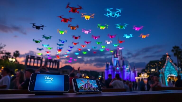 disney drone show schedule