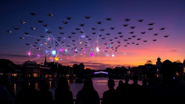 disney springs drone show dates