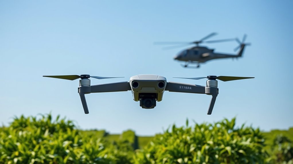 distinctive high pitched drone noise