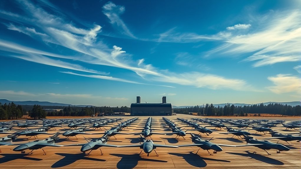 diverse military drone capabilities