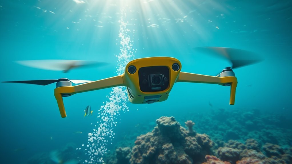 diverse underwater drone applications