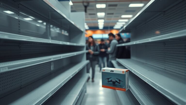 dji drones supply shortage