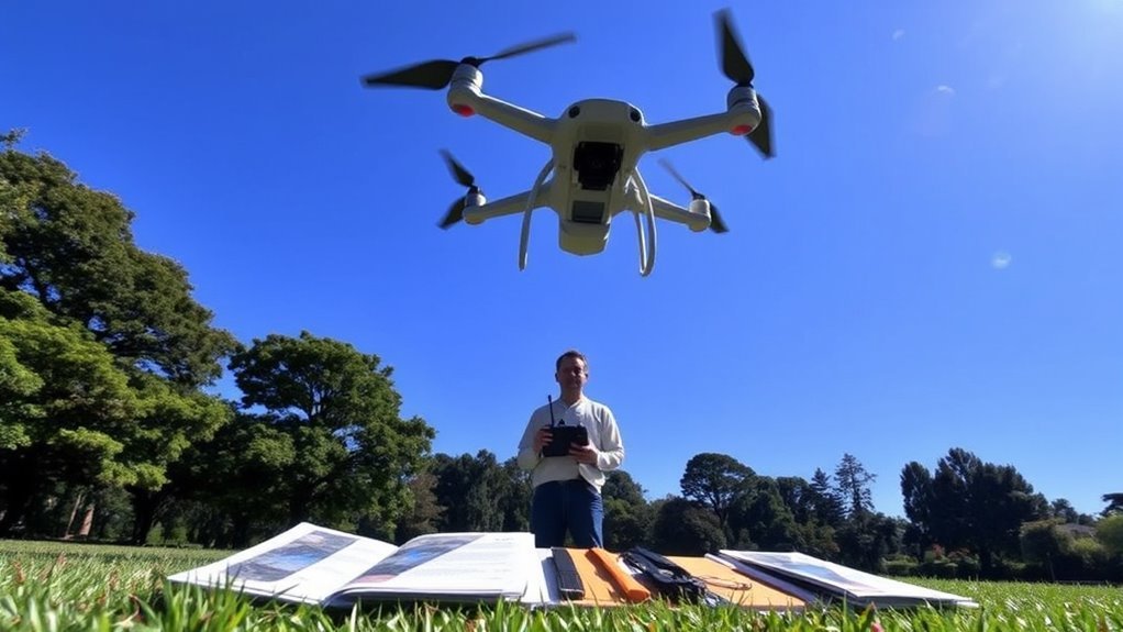 document drone activity meticulously