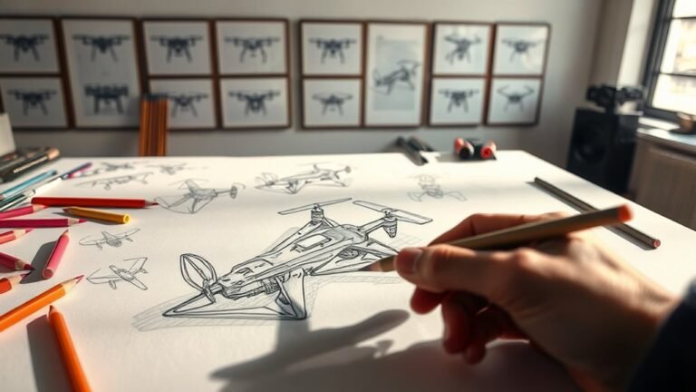 drawing murder drones techniques