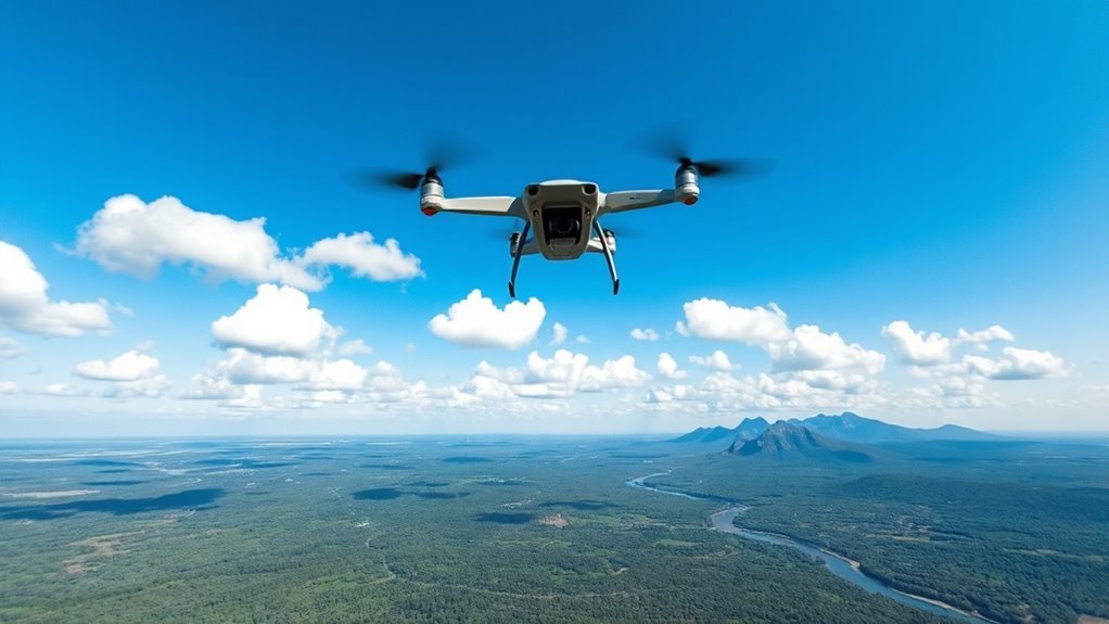 drone altitude flight limits
