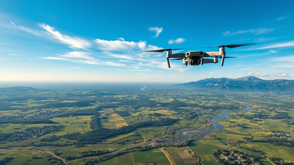 drone altitude legal limits