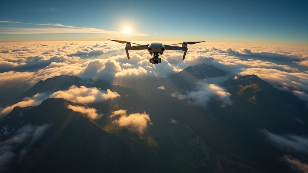 drone altitude regulation awareness