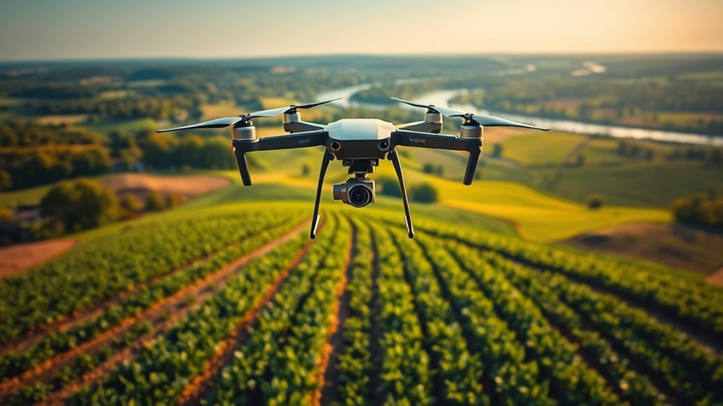 drone assisted agricultural management