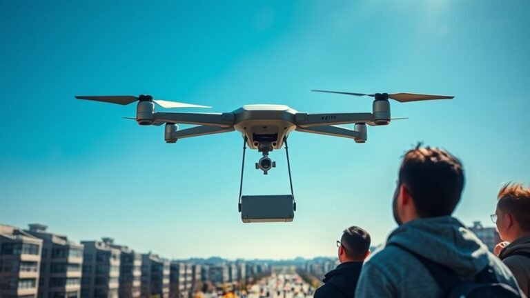 drone based package delivery system