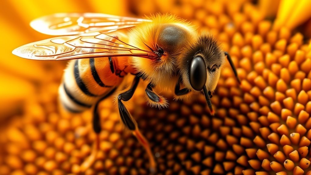 drone bee identifying traits