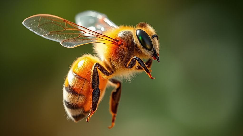 drone bees wing adaptations