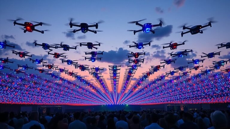 drone choreography and synchronization