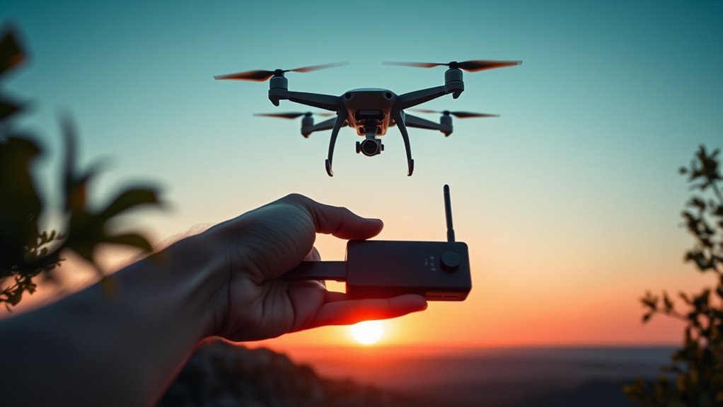 drone communication disruption techniques