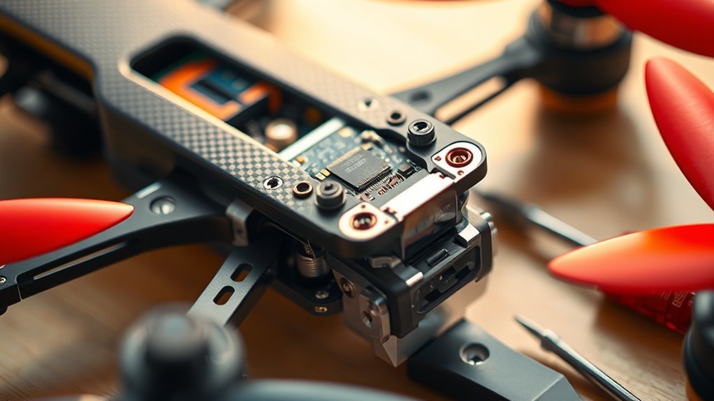 drone components and functionality