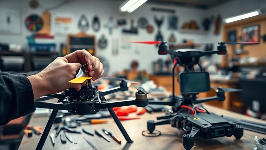 drone components and regulations