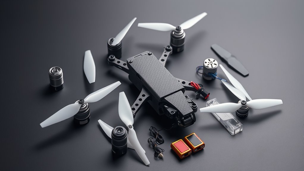 drone construction material types