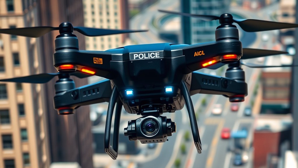 drone design for law enforcement