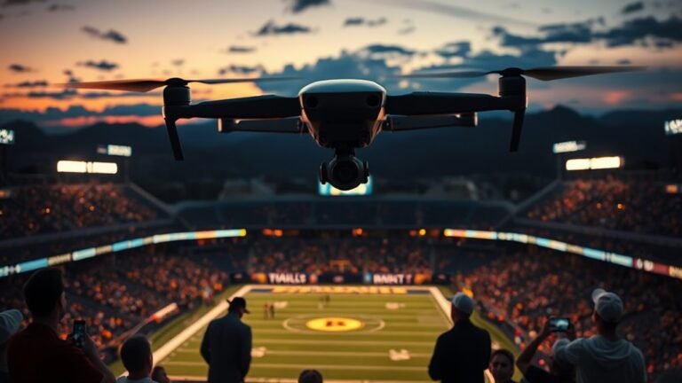 drone disrupts playoff game