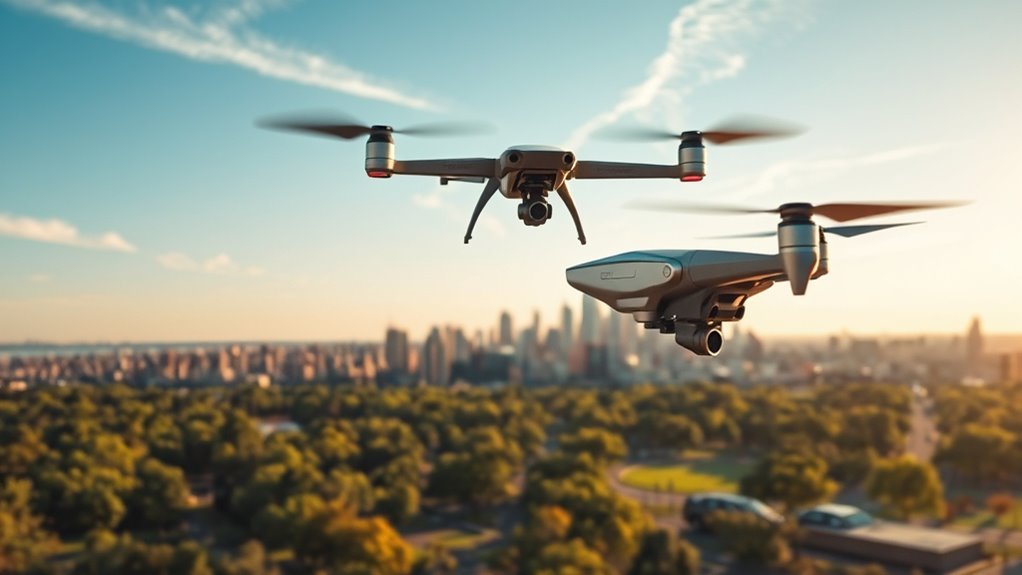 drone enhanced delivery efficiency