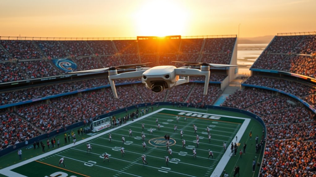 drone enhanced game analysis