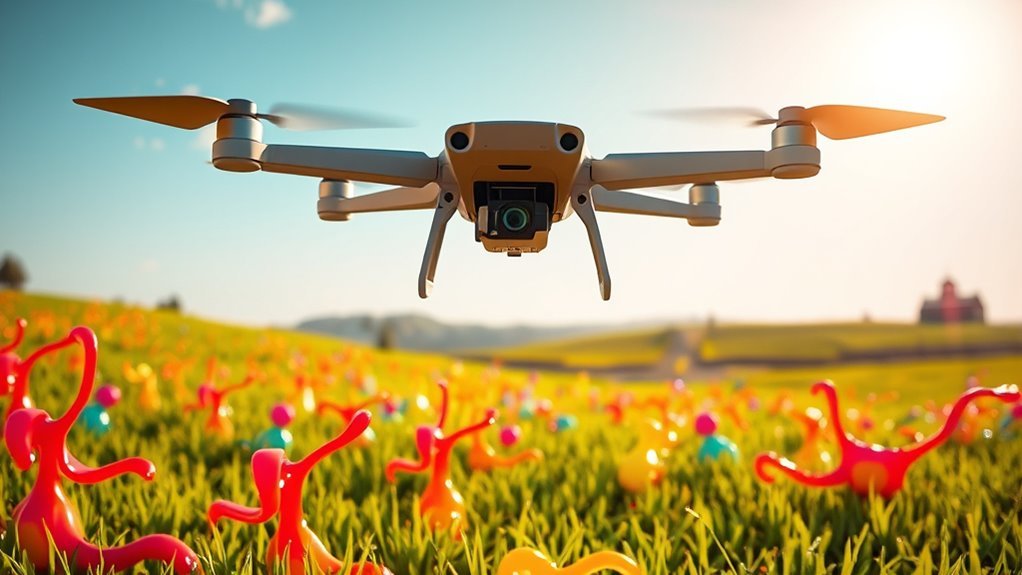 drone enhanced resource management