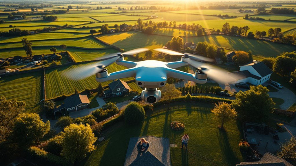 drone flight property regulations